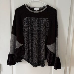 THML Black and Gray Sweater